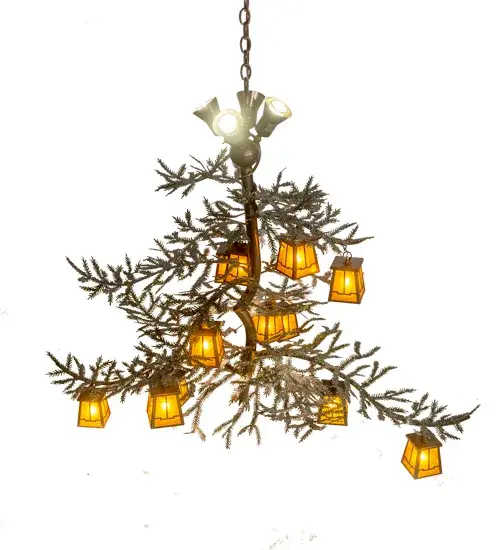 The Meyda Tiffany - Pine Branch by Meyda Lighting - Image 4