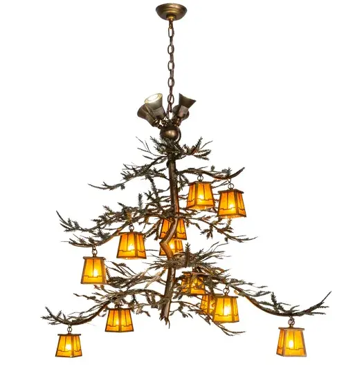 The Meyda Tiffany - Pine Branch by Meyda Lighting - Image 5