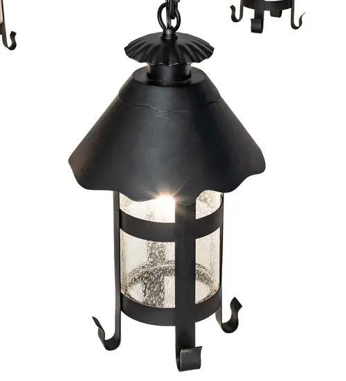 66" Wide Rutland 6 Lantern Chandelier - Image 10