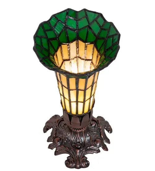 The Meyda Tiffany - Stained Glass Pond Lily by Meyda Lighting - Image 4