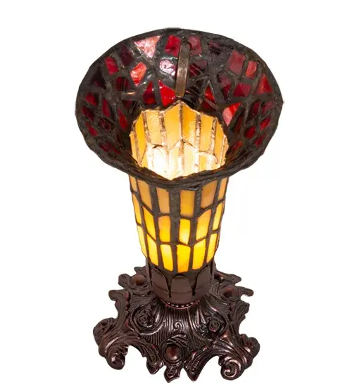The Meyda Tiffany - Stained Glass Pond Lily by Meyda Lighting - Image 4