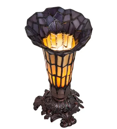 The Meyda Tiffany - Stained Glass Pond Lily by Meyda Lighting - Image 4