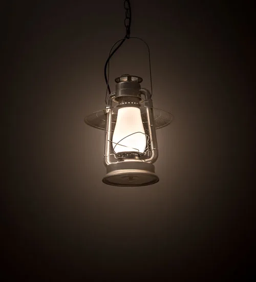 13" Wide Miners Lantern Pendant