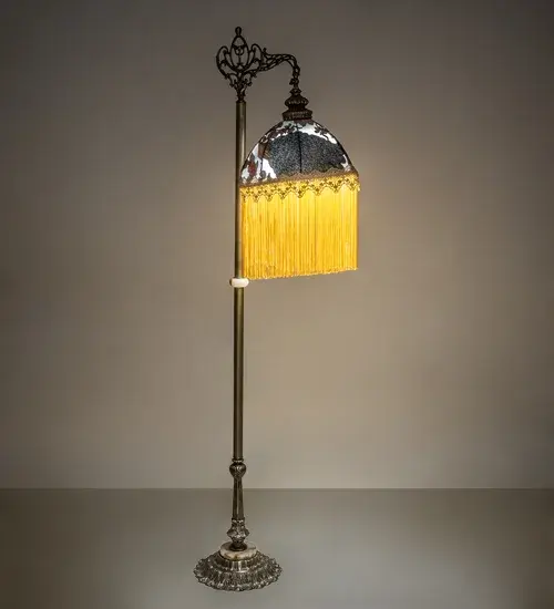 72" High Peacock Bridge Arm Floor Lamp