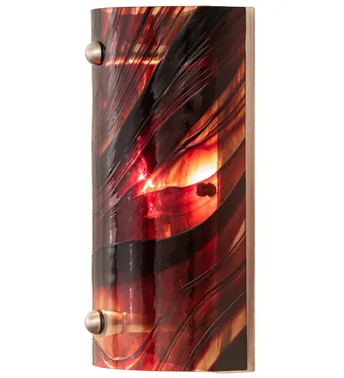 5" Wide Cabernet Swirl Wall Sconce - Image 7