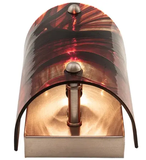 5" Wide Cabernet Swirl Wall Sconce - Image 8