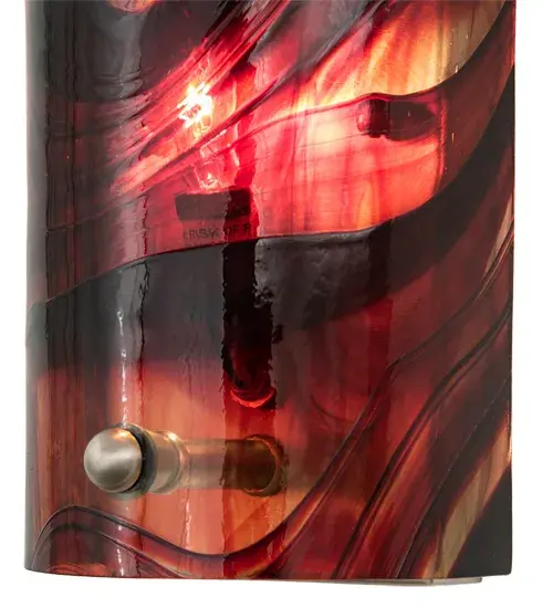 5" Wide Cabernet Swirl Wall Sconce - Image 9