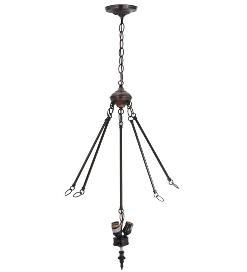 21" Wide Inverted Pendant Hardware