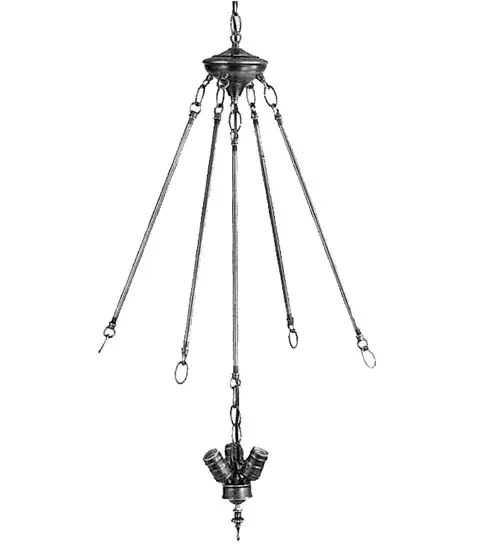 The Inverted Pendant Hardware by Meyda Lighting - Image 2