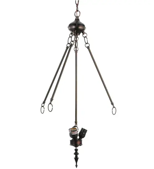 The Inverted Pendant Hardware by Meyda Lighting - Image 1