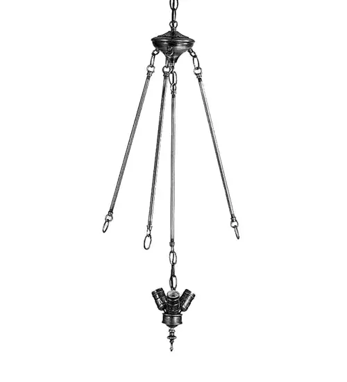 The Inverted Pendant Hardware by Meyda Lighting - Image 2