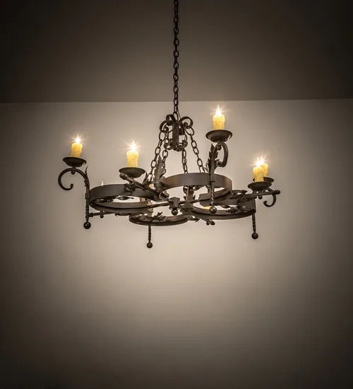 42" Wide Andorra 8 Light Chandelier