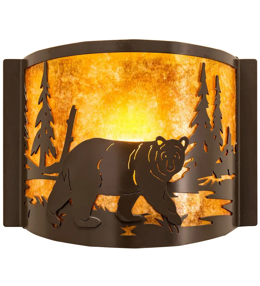 The Meyda Tiffany - Bear At Lake by Meyda Lighting - Image 1