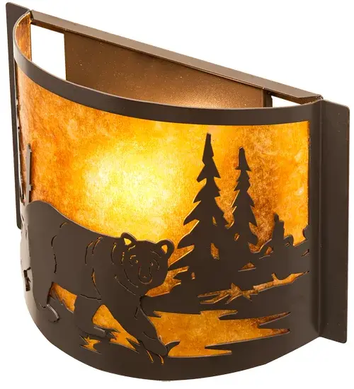 The Meyda Tiffany - Bear At Lake by Meyda Lighting - Image 4