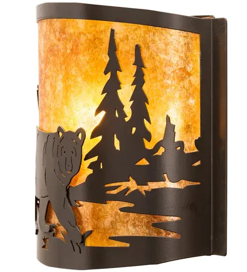 The Meyda Tiffany - Bear At Lake by Meyda Lighting - Image 7
