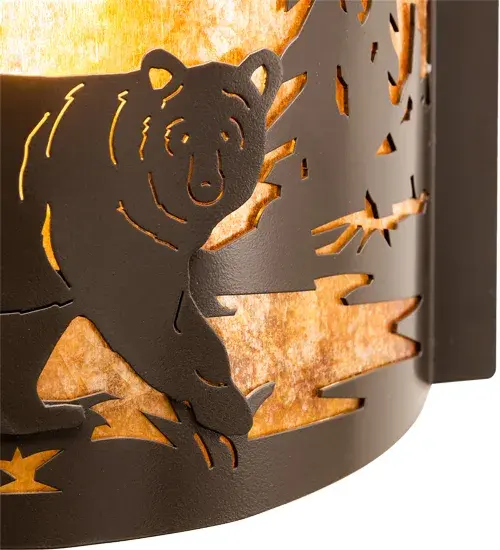 The Meyda Tiffany - Bear At Lake by Meyda Lighting - Image 9