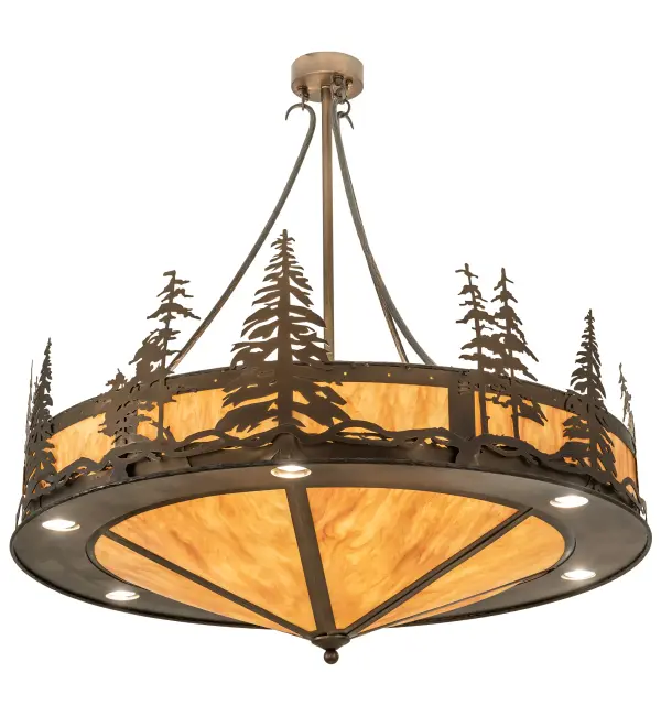 The material is Steel and Idalight. The finish is Antique Copper. The acrylic is Ambra Siena Idalight.