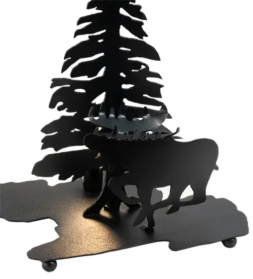 The Moose Through the Trees by Meyda Lighting - Image 2
