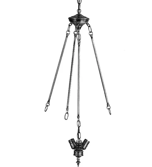 The Inverted Pendant Hardware by Meyda Lighting - Image 1