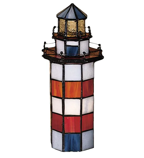 10"H The Lighthouse on Hilton Head Accent Lamp