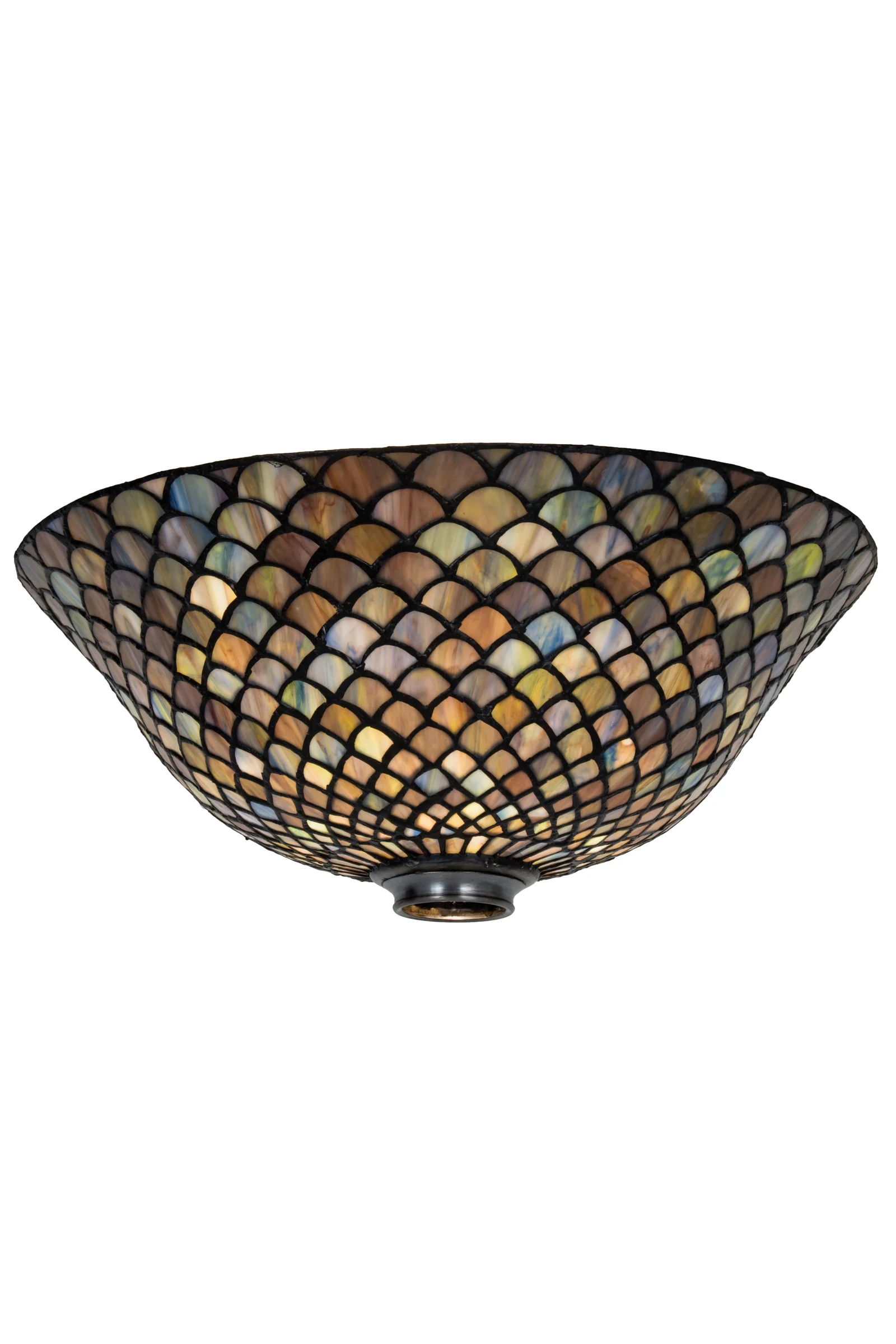 16" Wide Tiffany Fishscale Shade