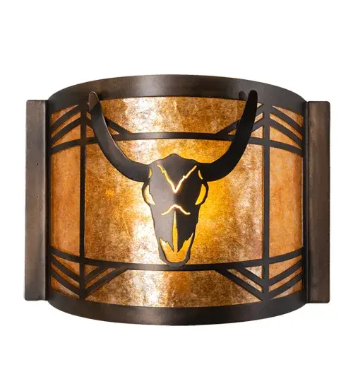 The Steer Skull by Meyda Lighting - Image 5