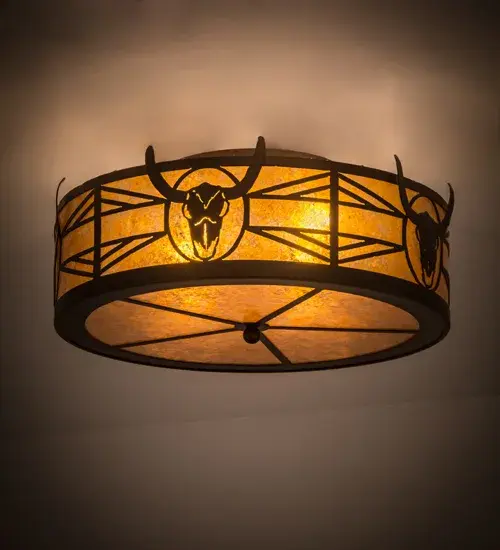 The Steer Skull by Meyda Lighting - Image 1