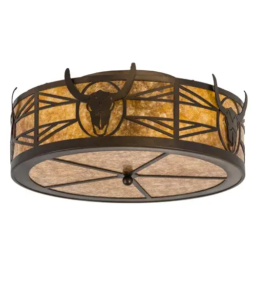 The Steer Skull by Meyda Lighting - Image 3