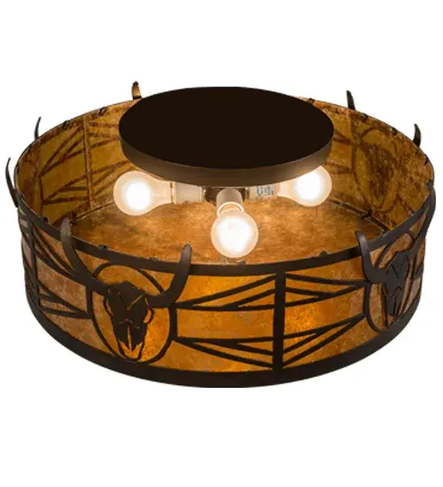The Steer Skull by Meyda Lighting - Image 4