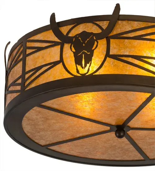 The Steer Skull by Meyda Lighting - Image 8