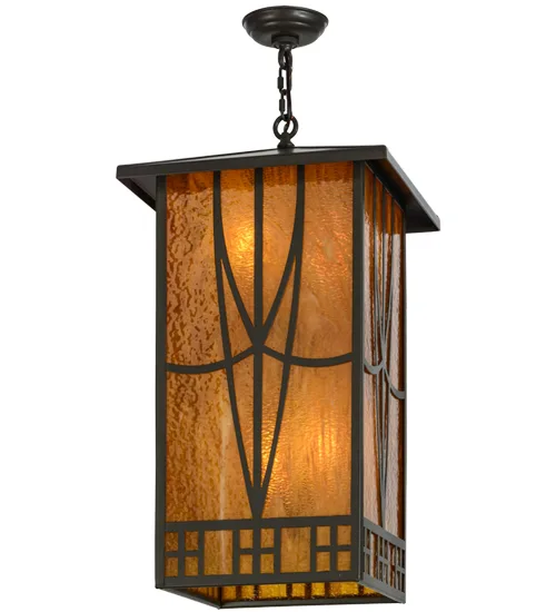 16"Sq Scottsdale Mission Pendant