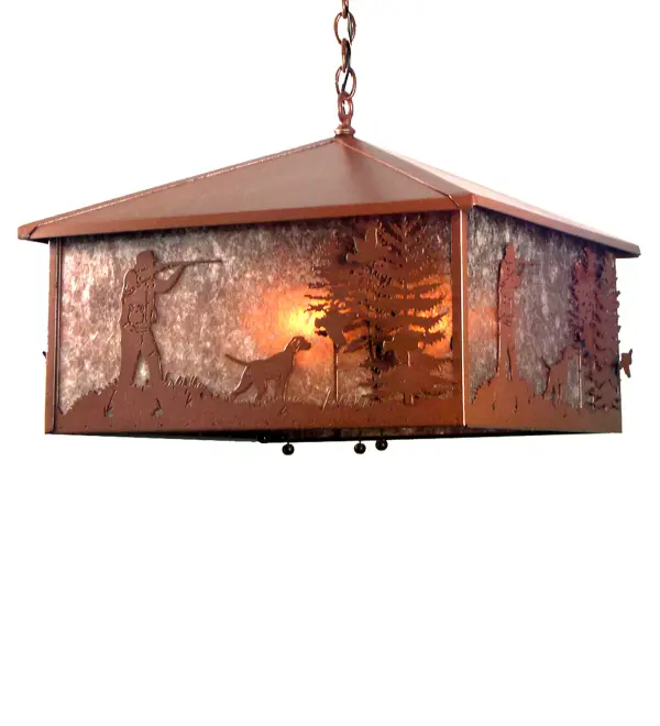 The Meyda Tiffany - Quail Hunter by Meyda Lighting