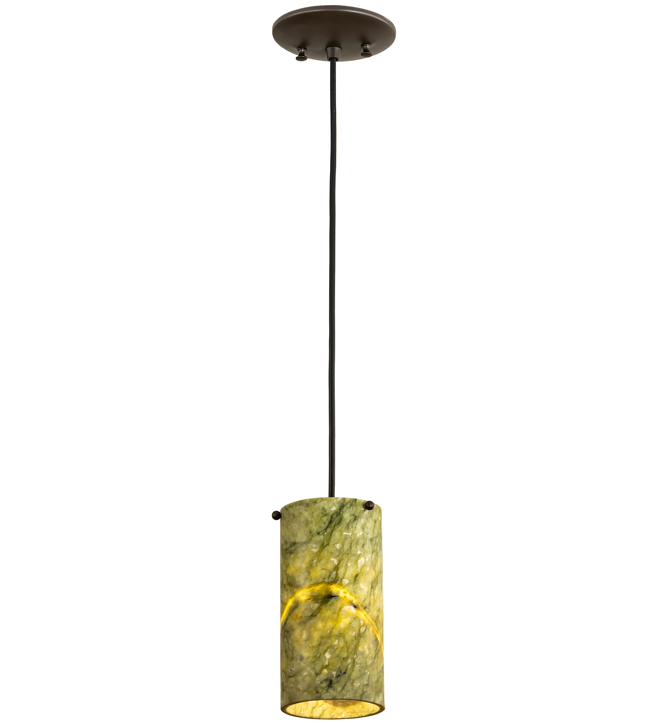 Cilindro One Light Mini Pendant in Oil Rubbed Bronze