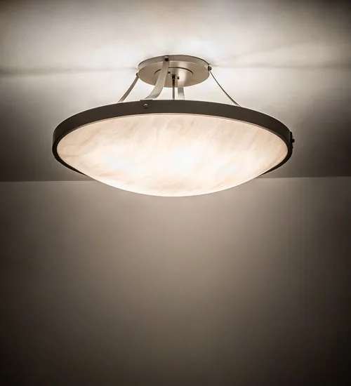 37" Wide Urban Semi-Flushmount