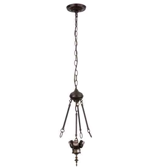 12" Wide Inverted Pendant Hardware