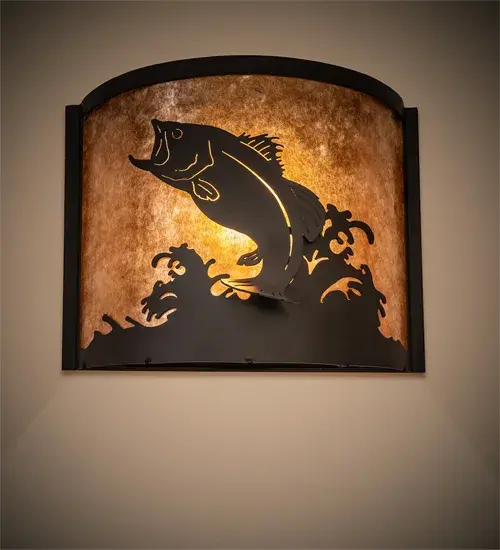 The Leaping Bass by Meyda Lighting - Image 1