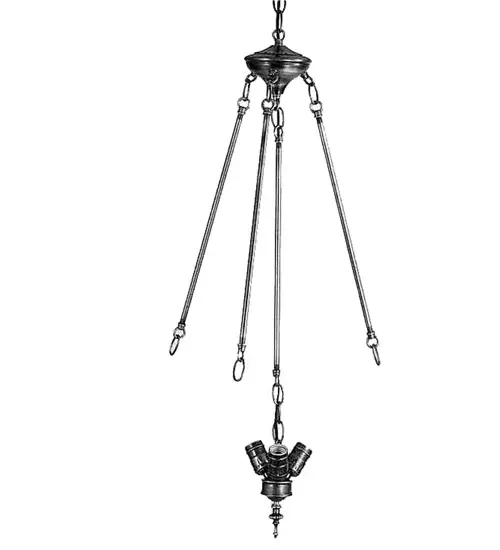 The Inverted Pendant Hardware by Meyda Lighting - Image 1