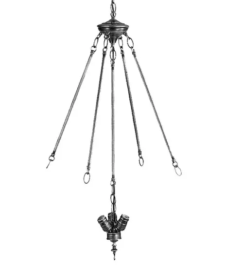 The Inverted Pendant Hardware by Meyda Lighting - Image 1