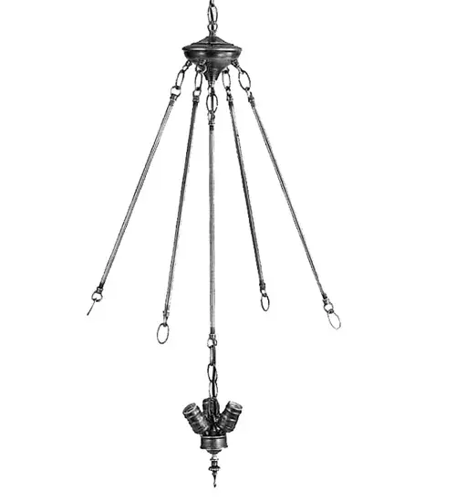 The Inverted Pendant Hardware by Meyda Lighting - Image 2
