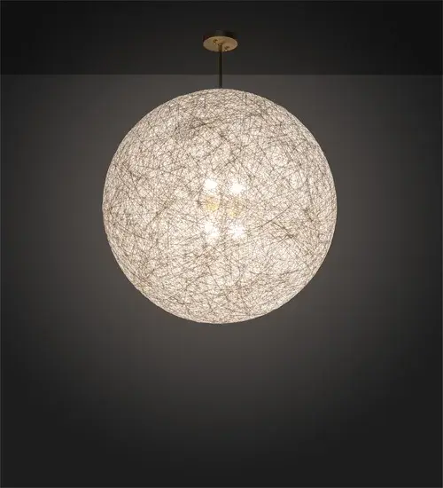 32" Wide Yarn Ball Pendant - Image 1