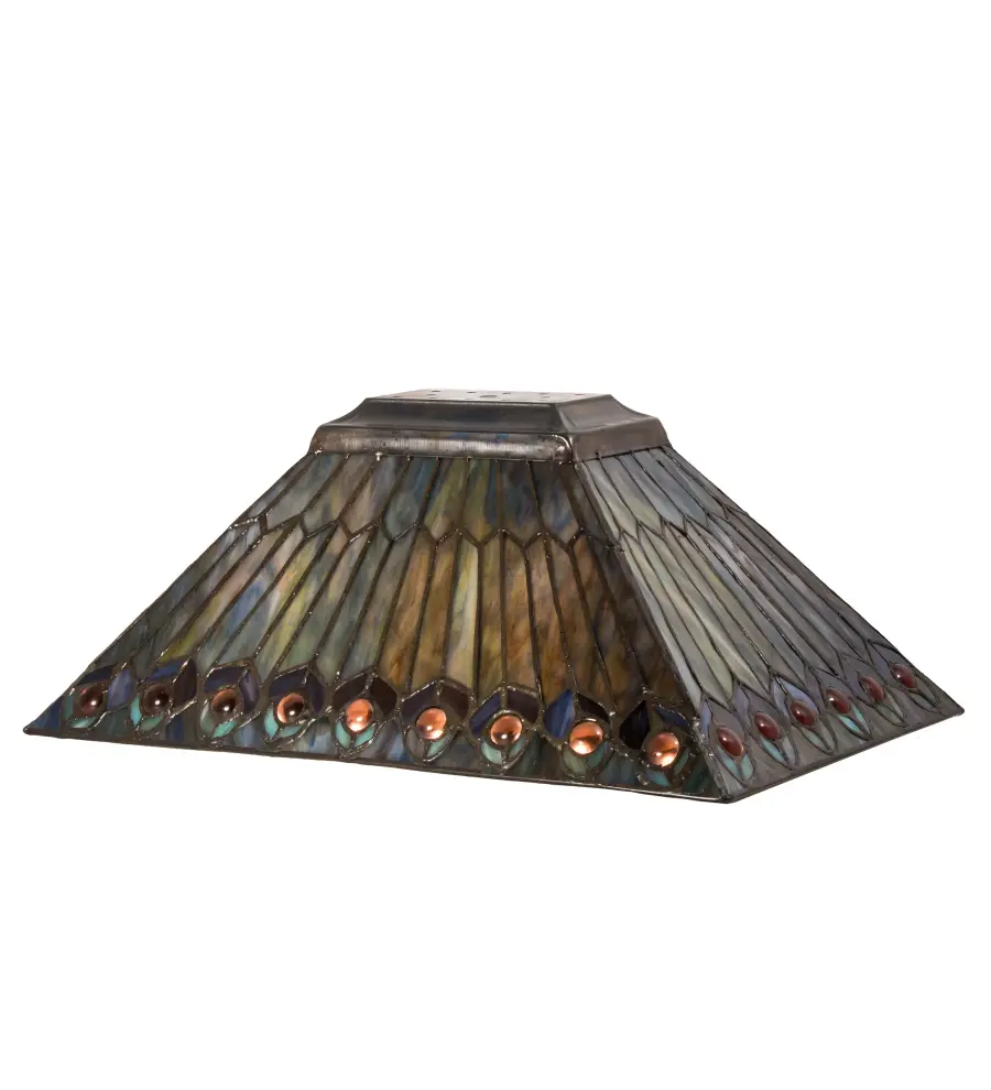 The Meyda Tiffany - Tiffany Jeweled Peacock by Meyda Lighting - Image 1