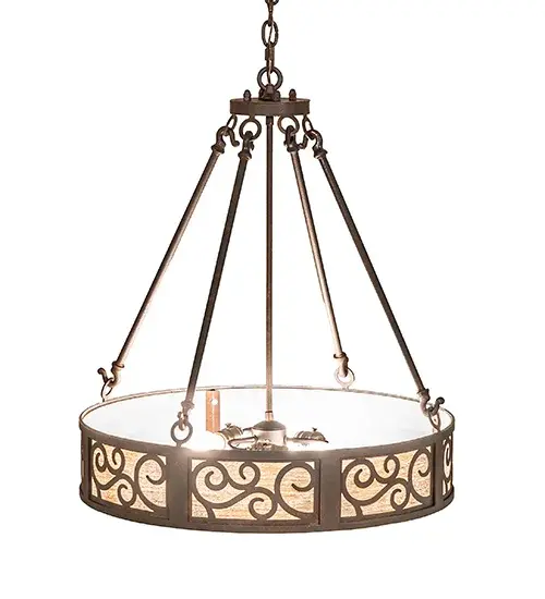 24" Wide Dean Inverted Pendant - Image 4