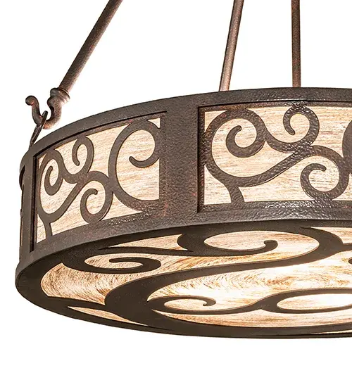 24" Wide Dean Inverted Pendant - Image 9