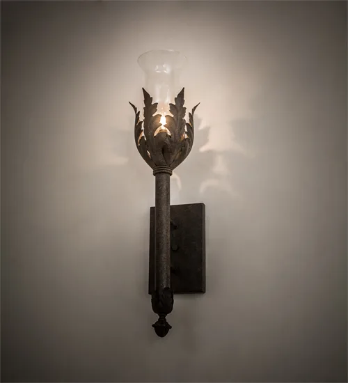 7" Wide French Elegance Wall Sconce