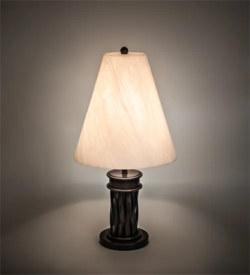 10" Wide Cone Mosset Table Lamp