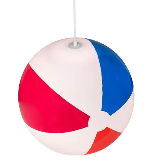 18" Wide Beach Ball Pendant - Image 4