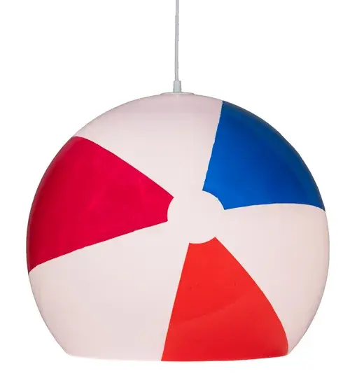 18" Wide Beach Ball Pendant - Image 7