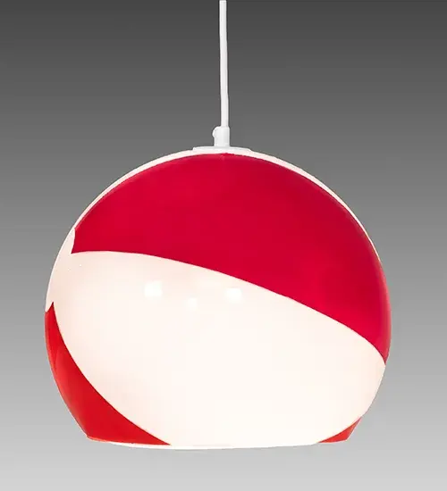 12" Wide Beach Ball Pendant - Image 5