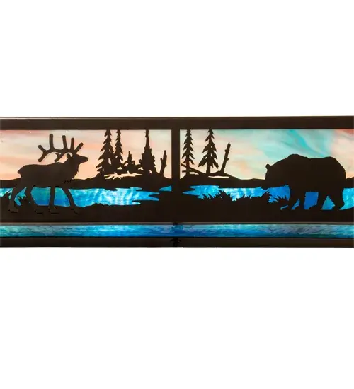 The Elk & Black Bear by Meyda Lighting - Image 10