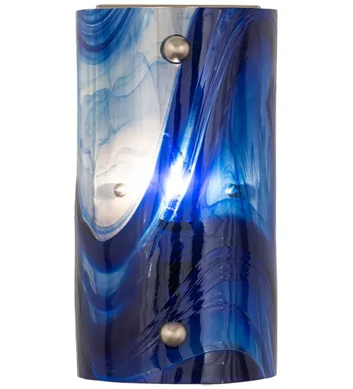 5" Wide Curacao Swirl Wall Sconce - Image 5